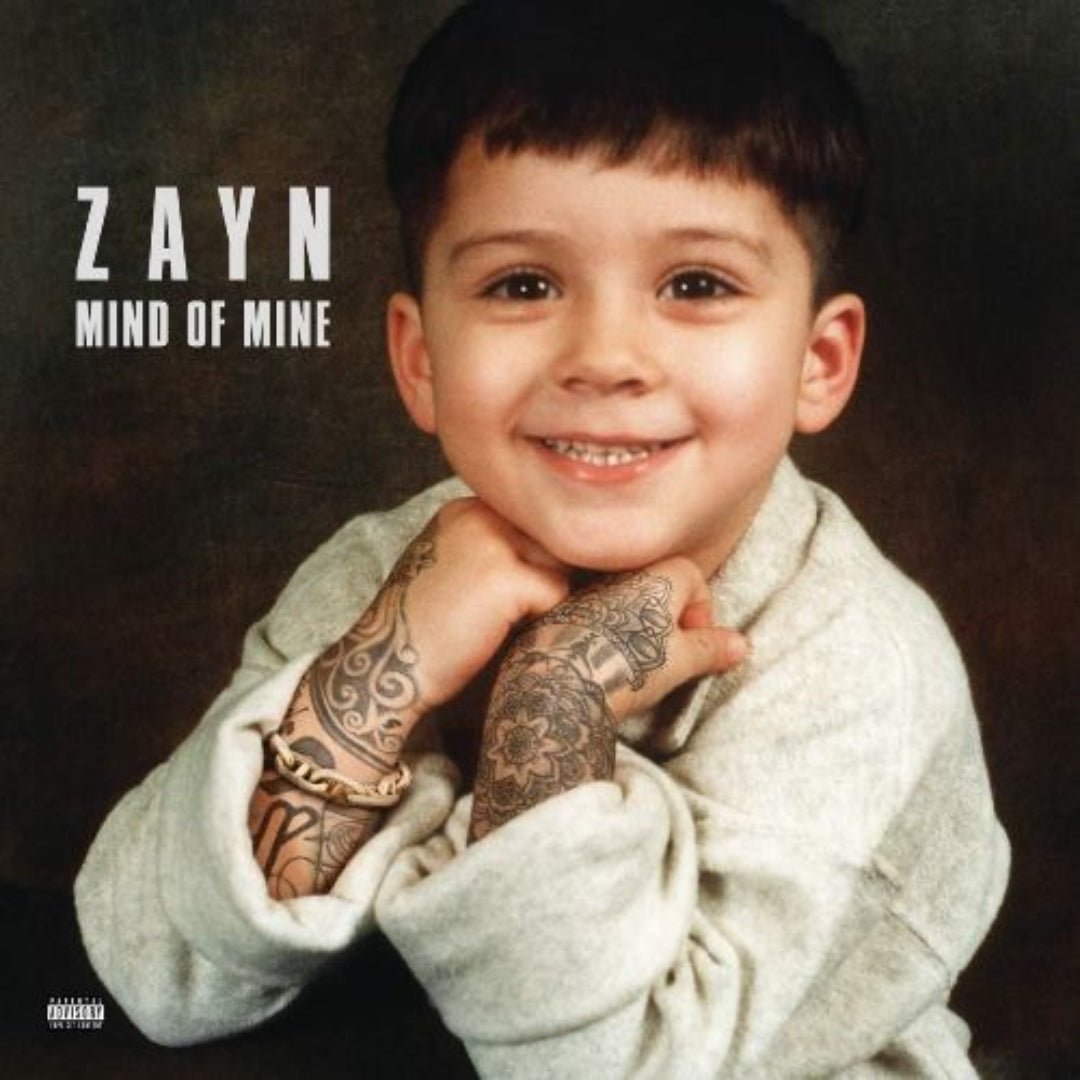 Zayn Mind Of Mine neon green vinyl LP gatefold sleeve modern pop R&B album