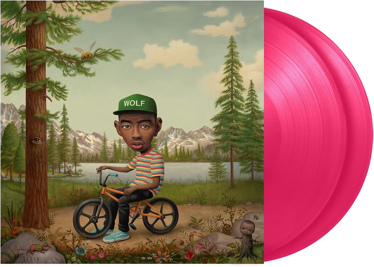 Wolf by Tyler The Creator double vinyl LP featuring alternative hip hop sounds