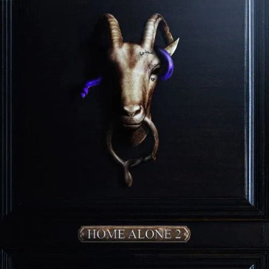 D-Block Europe Home Alone II album cover artwork with rap duo Young Adz and Dirtbike LB