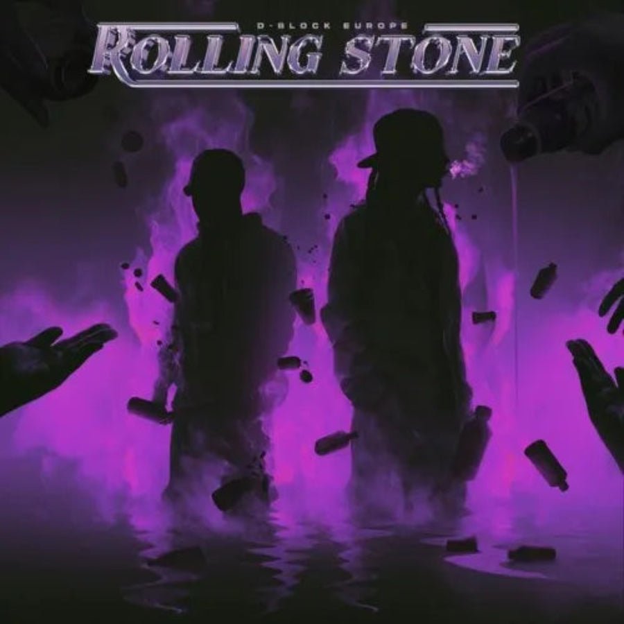 D-Block Europe Rolling Stone CD album cover with Young Adz and Dirtbike LB