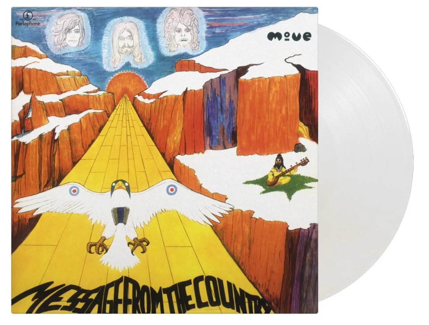 Message From The Country by The Move white coloured vinyl LP