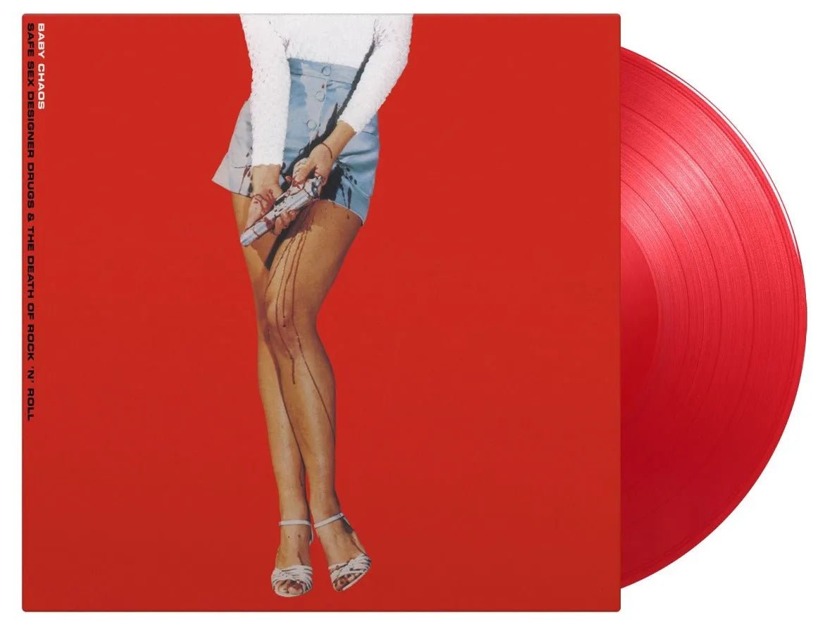 Baby Chaos - Safe Sex Designer Drugs & The Death Of Rock 'N Roll LP Red Vinyl - 2 - LP - Orchard Records
