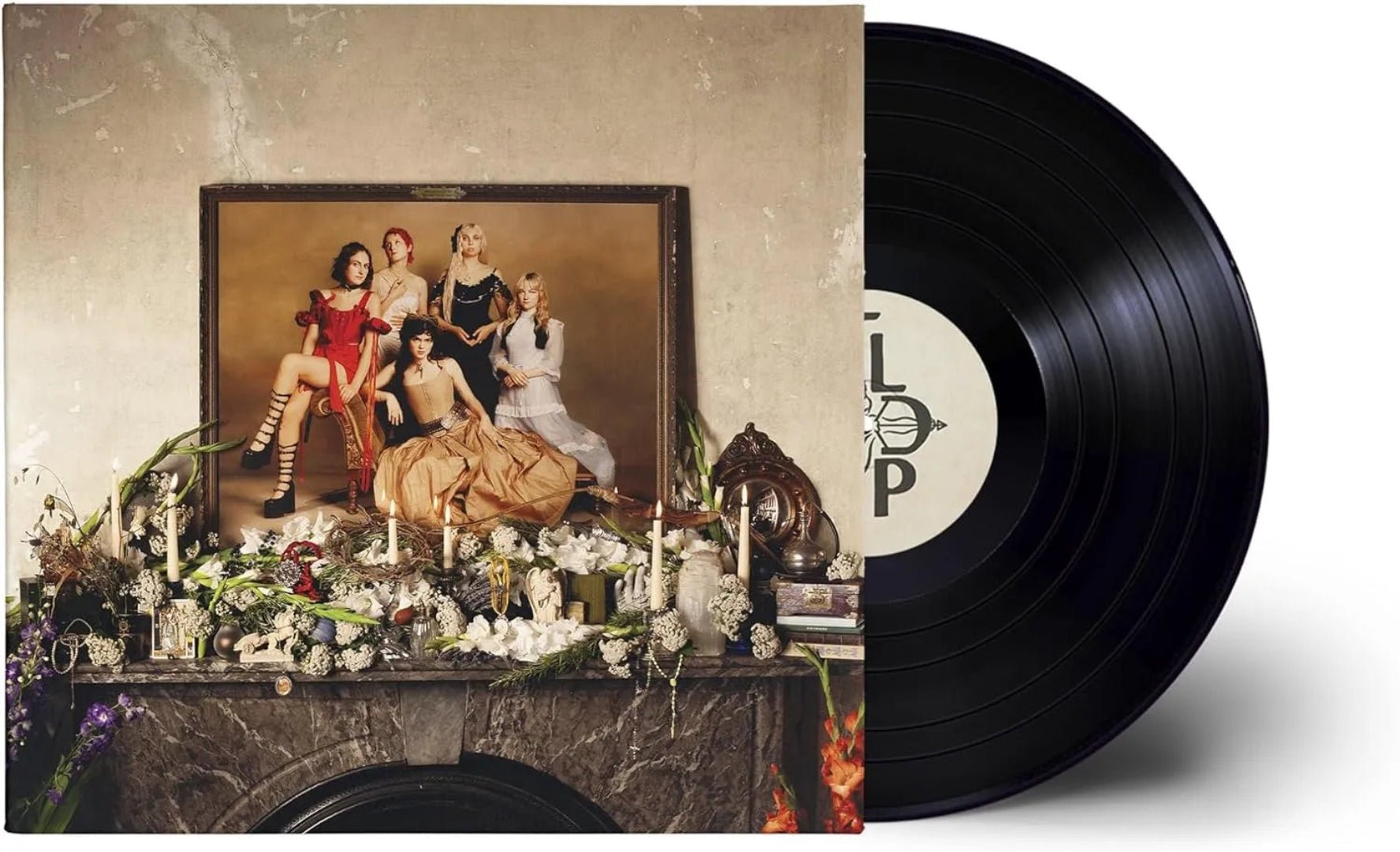 Prelude to Ecstasy LP cover showcasing the band’s dramatic and cinematic aesthetic.