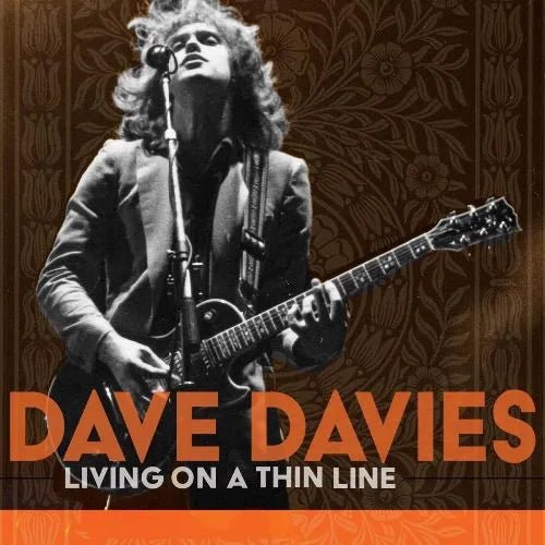 Dave Davis - Living On A Thin Line 2 LP Set Orange & Brown Splatter Vinyl - 1 - LP - Orchard Records