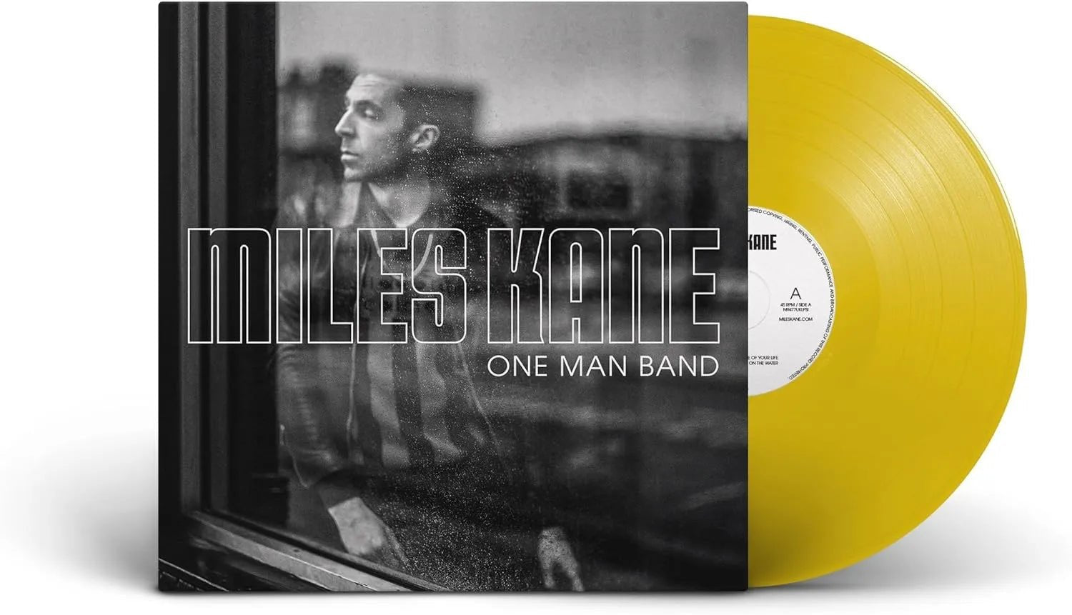 Miles indie pop rock album LP with festival-ready energy and singalong tracks