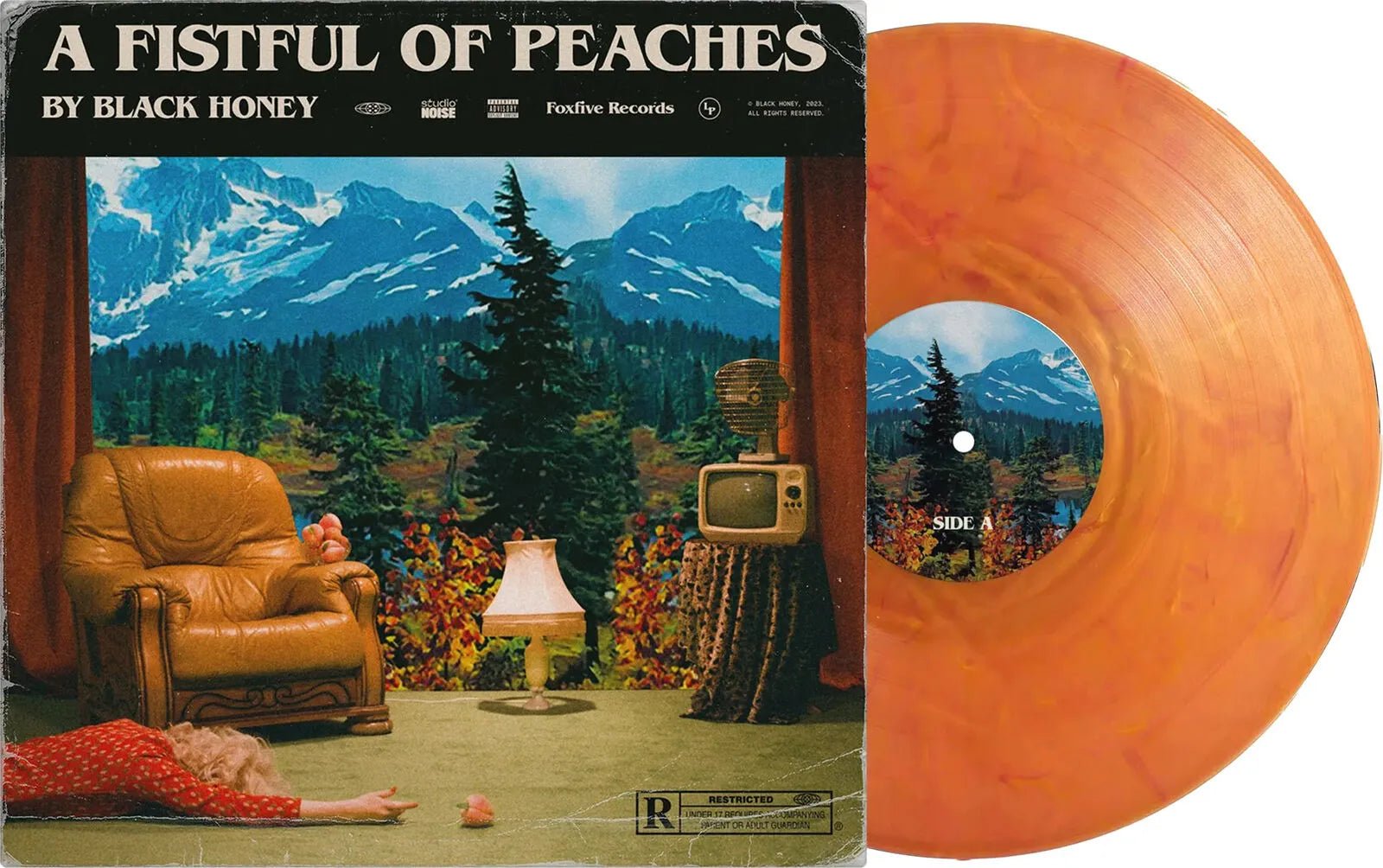 Black Honey - A Fistful Of Peaches LP Peach Vinyl - 2 - LP - Orchard Records