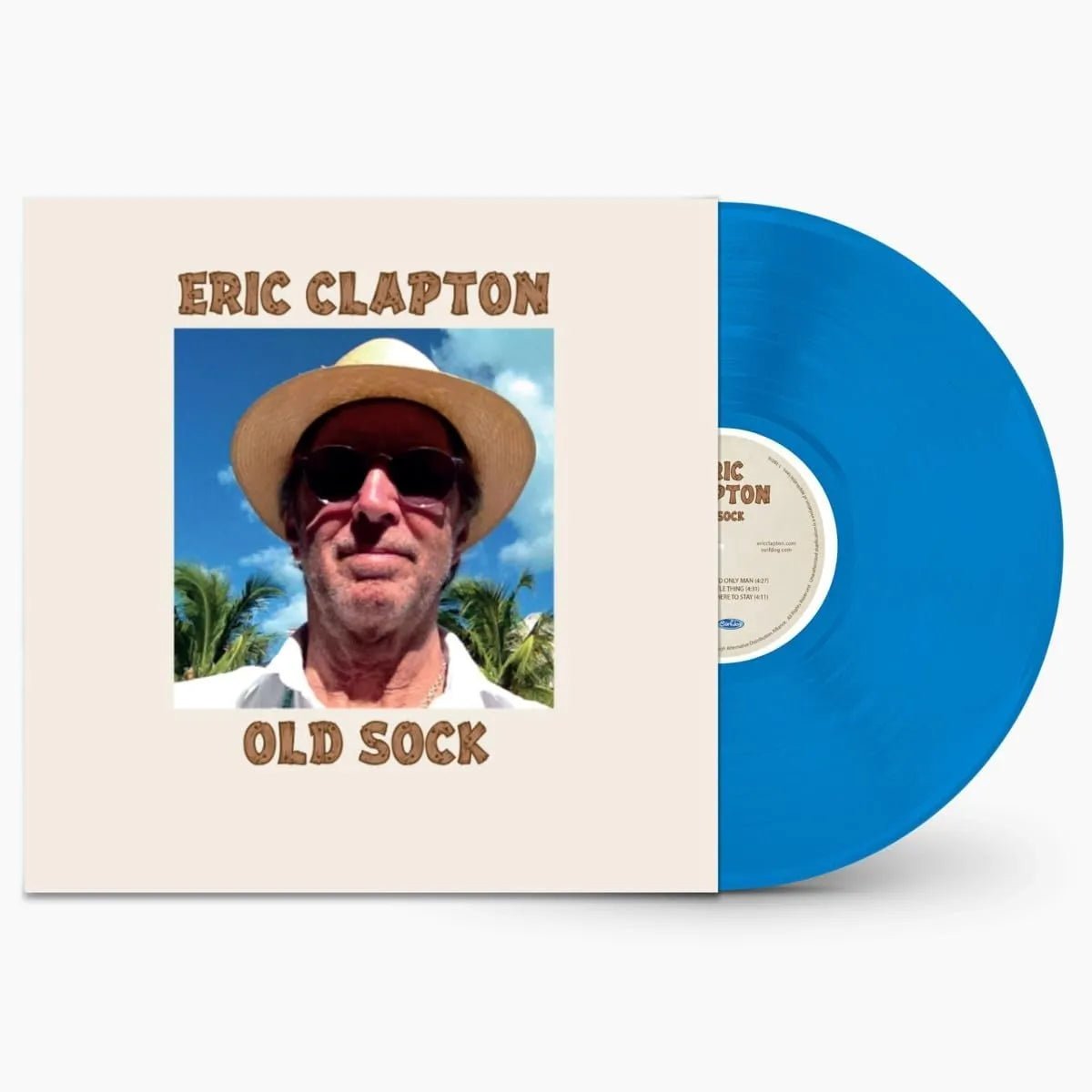 Eric Clapton - Old Sock 2 LP Set Blue Vinyl - 2 - LP - Orchard Records