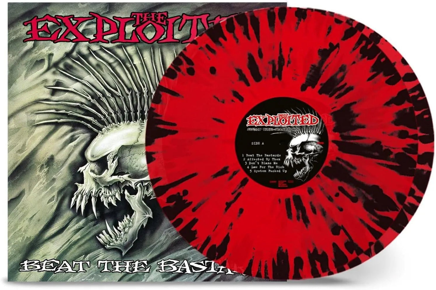 Exploited Beat The Bastards vinyl 2 LP punk thrash crossover record