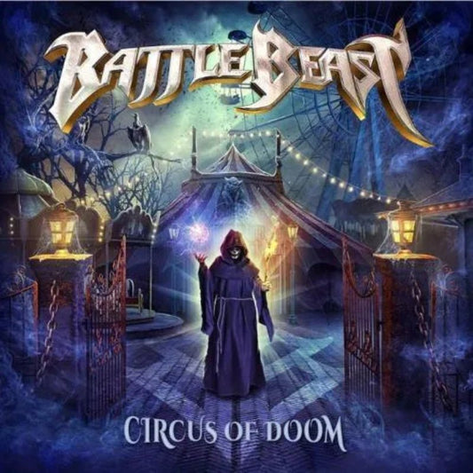 Battle Beast Circus of Doom album cover with circus-themed artwork
