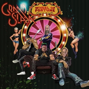 Wheel Of Fortune splatter vinyl Grand Slam guitar rock music collection