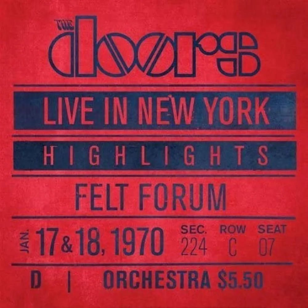 The Doors - Live In New York 2 LP Set - 1 - LP - Orchard Records