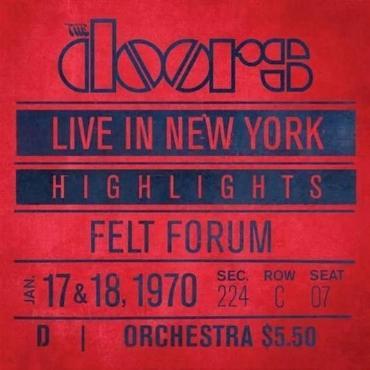 The Doors - Live In New York 2 LP Set - 1 - LP - Orchard Records