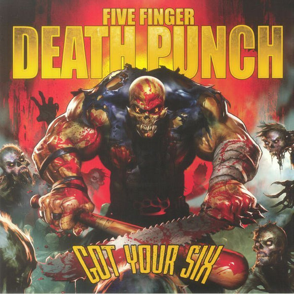 FIve Finger Death Punch - Got Your Six (BNM4571) 2 LP Set Red Vinyl