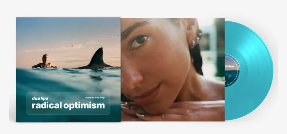 Dua Lipa - Radical Optimism LP Curaco Blue - 2 - LP - Orchard Records