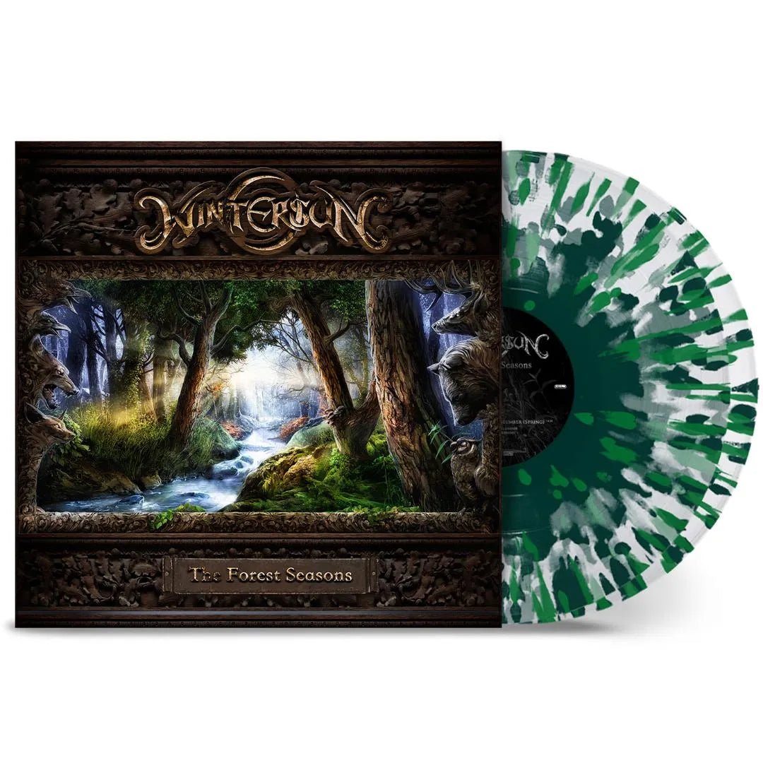 Wintersun - The Forest Seasons 2 LP Set Clear & Green Splatter Vinyl - 2 - LP - Orchard Records