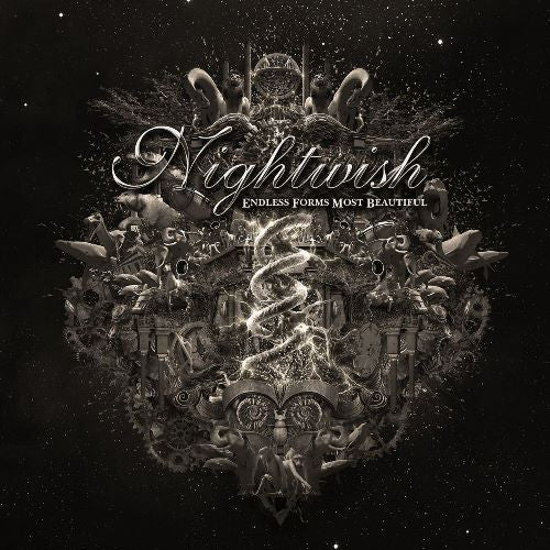 Nightwish - Endless Forms Most Beautiful (6135028) Clear Gold & Black Splatter Vinyl 2 LP Set