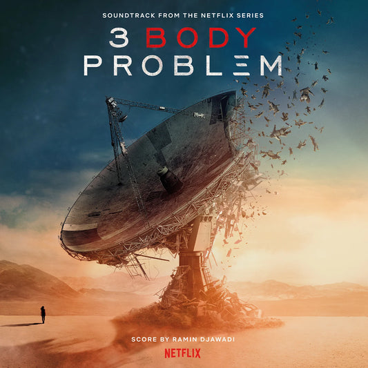 3 Body Problem soundtrack LP on translucent blue vinyl