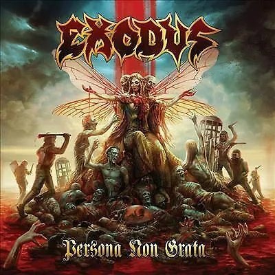 Exodus - Persona Non Grata 2 LP Set Clear Gold Black Turqouise Splatter Vinyl - 1 - LP - Orchard Records