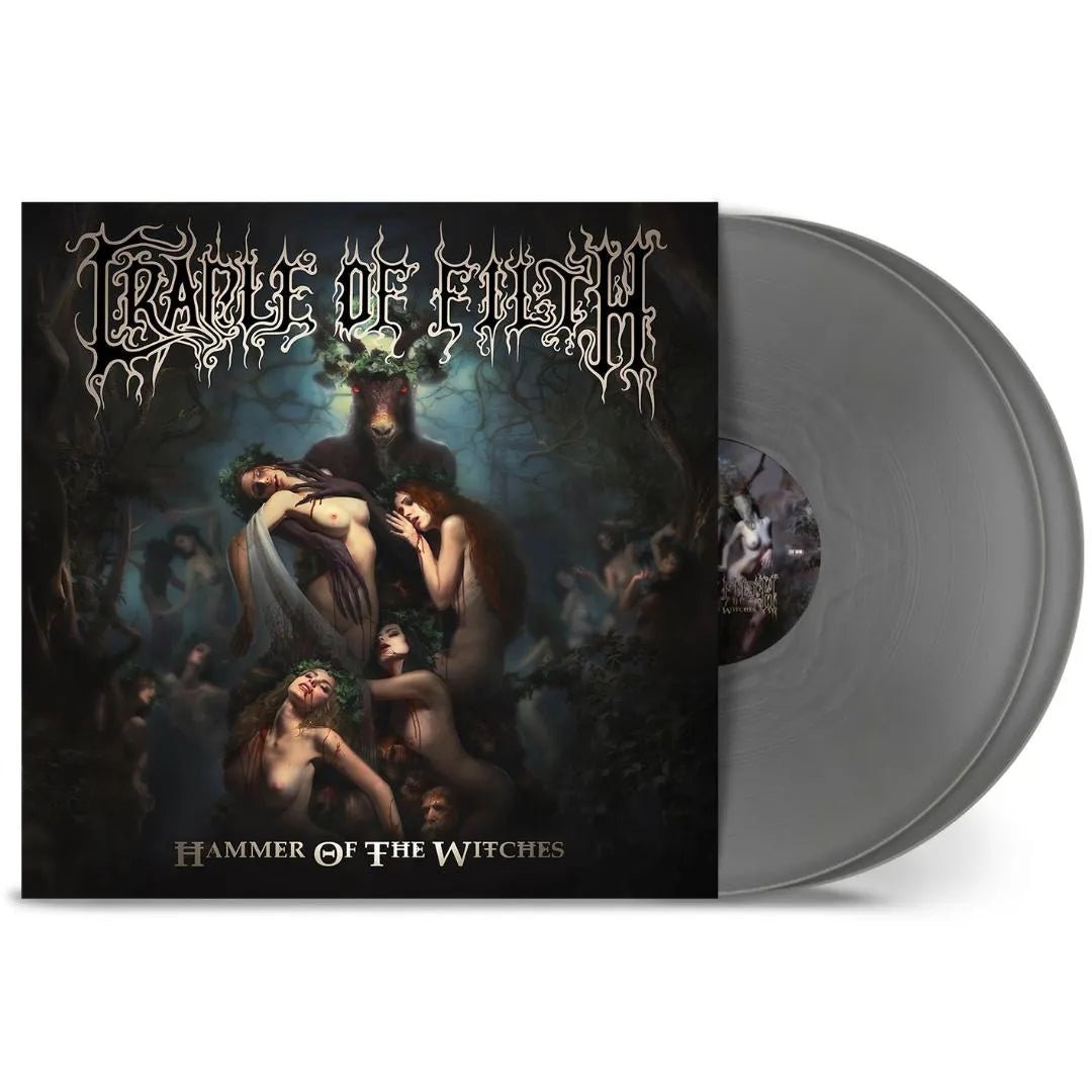 Cradle Of Filth - Hammer Of The Witches 2 LP Set Silver Vinyl - 2 - LP - Orchard Records