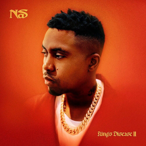 Nas - King's Disease II (MSAP120) 2 LP Set Red & Orange Vinyl