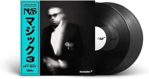 Nas - Magic 3 2 LP Set Black Ice Vinyl - 2 - LP - Orchard Records