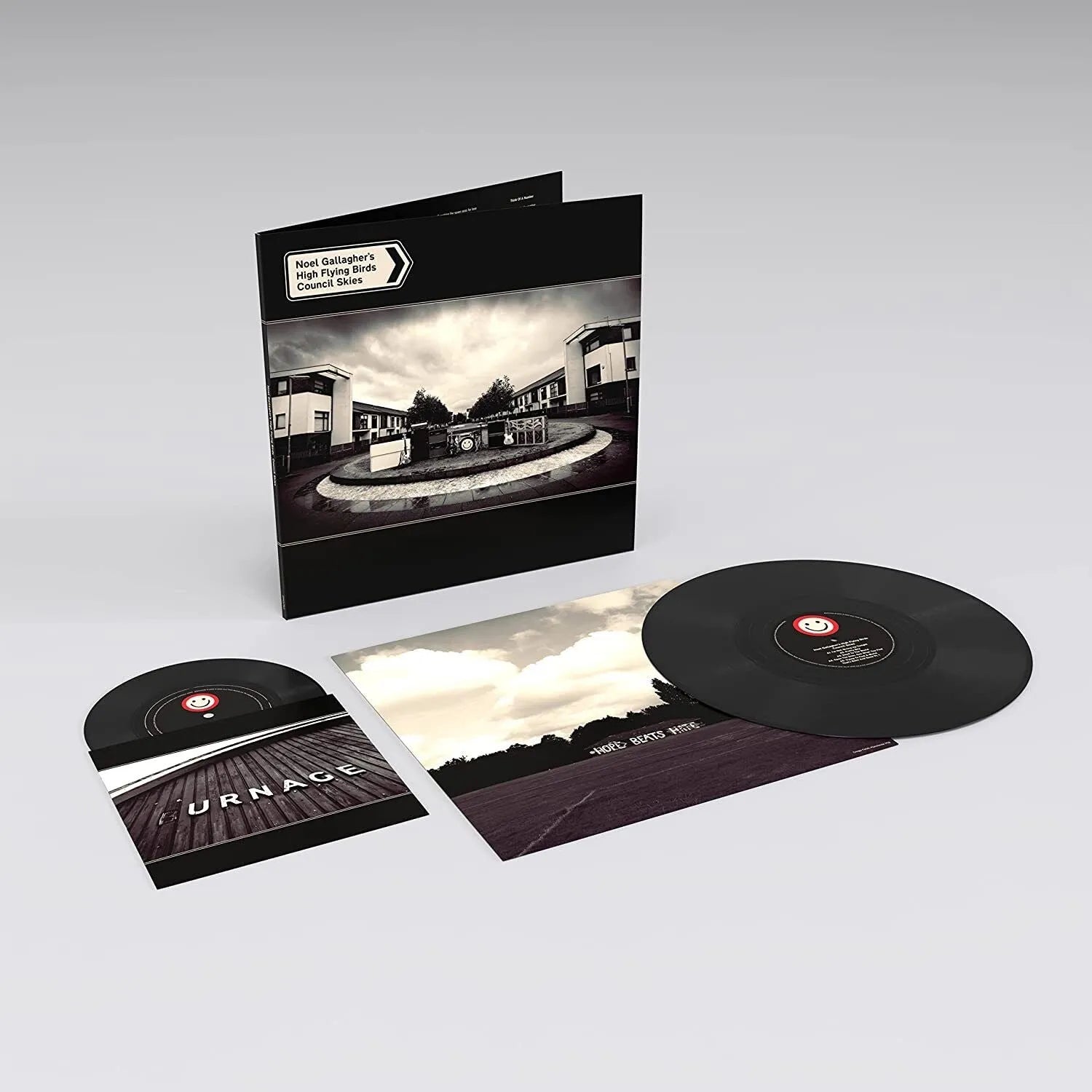 Noel Gallagher's High Flying Birds - Council Skies LP + 7" Single - 2 - LP - Orchard Records