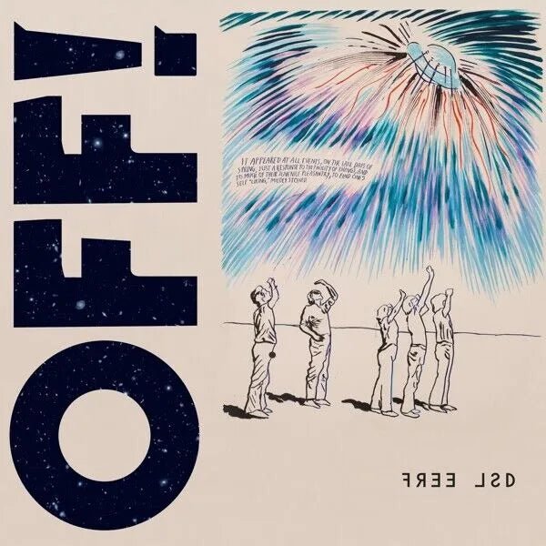 Off! - Free LSD LP Blue Vinyl - 1 - LP - Orchard Records