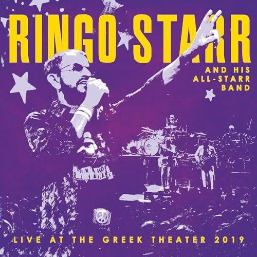 Ringo Starr And His All-Starr Band - Live At The Greek Theater 2019 (BFD560) 2 LP Set Yellow & Purple Vinyl