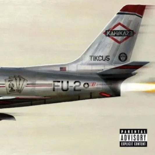 Eminem Kamikaze CD album featuring Lucky You The Ringer Venom and hard hitting rap