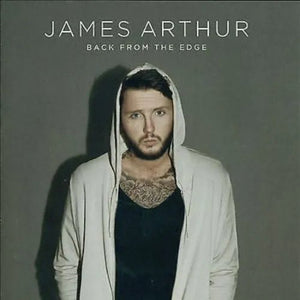 James Arthur Back From The Edge CD featuring emotional pop and soulful ballads