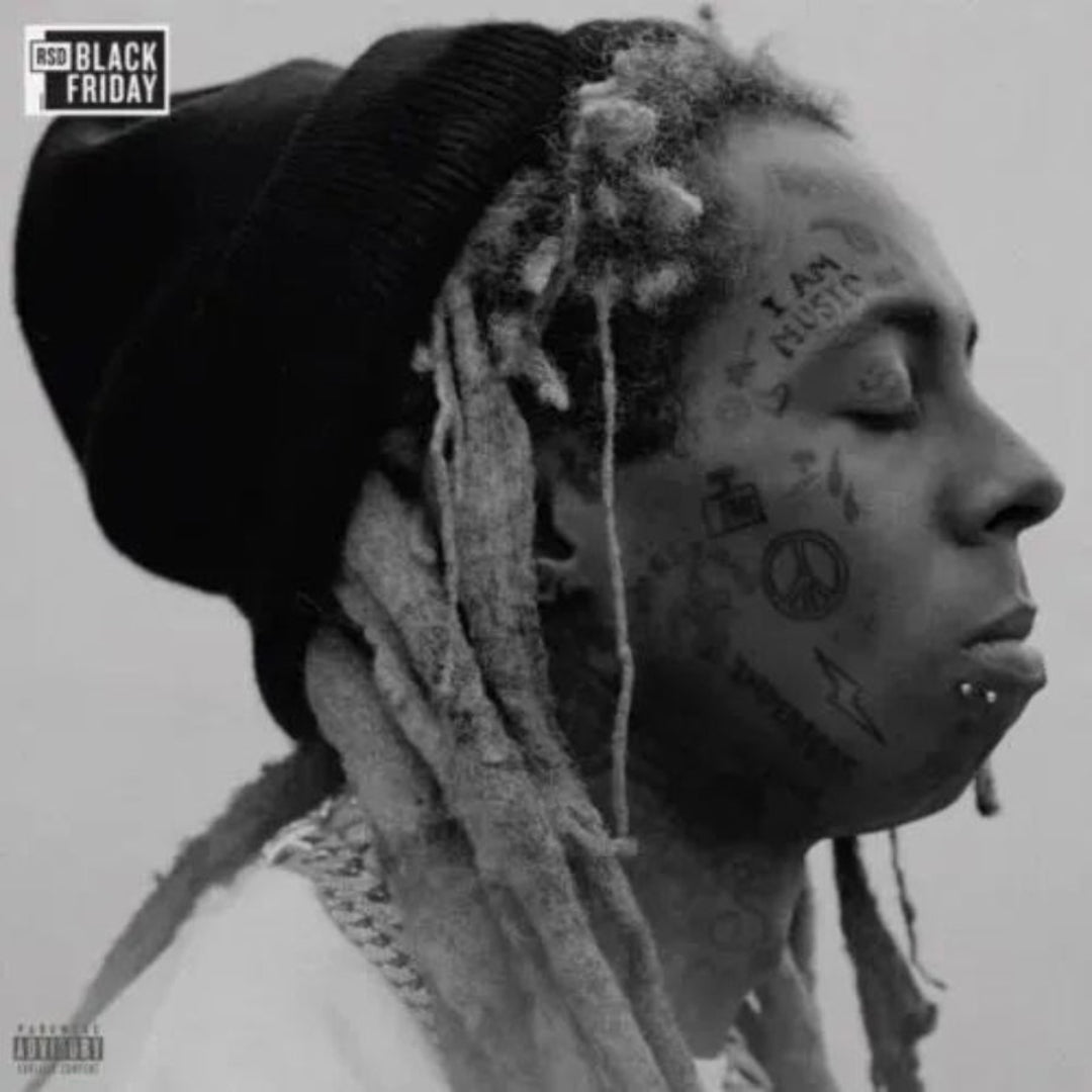 Lil Wayne career-spanning compilation 18-track album cover featuring hits