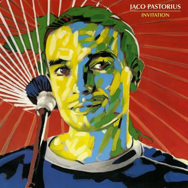 Jaco Pastorius Invitation album cover featuring red vinyl limited edition