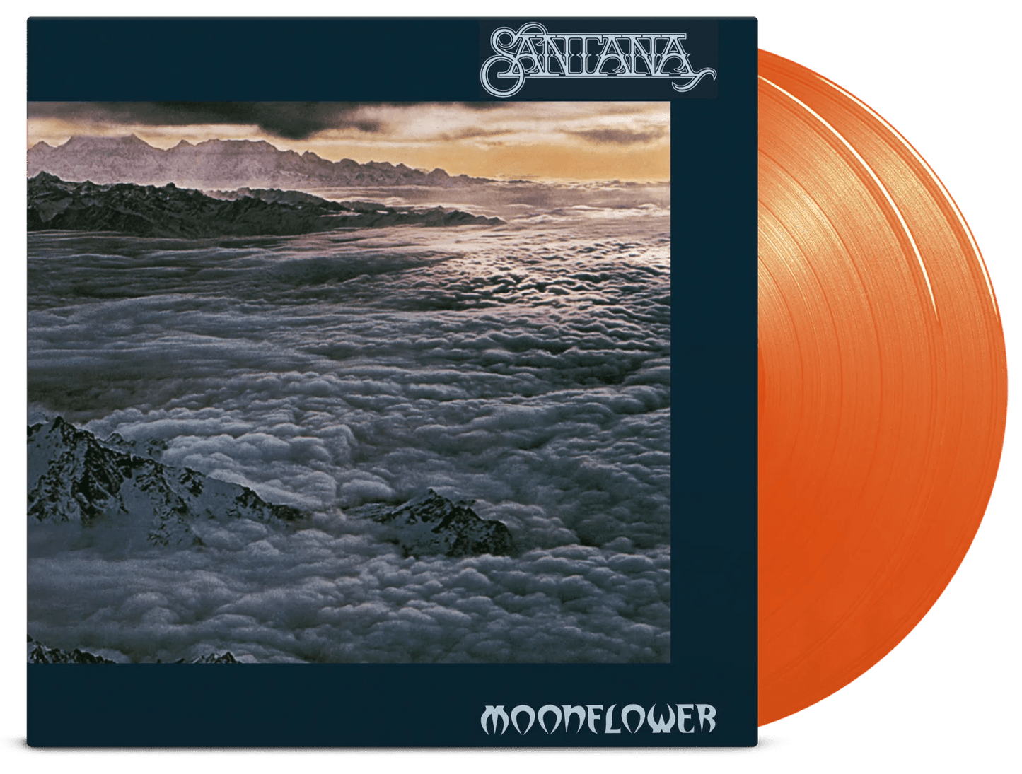 Moonflower by Santana double vinyl LP live and studio album
