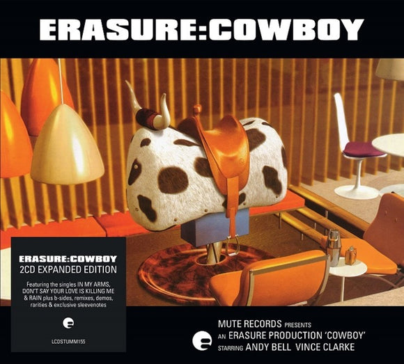 Erasure - Cowboy (LCDSTUMM155) 2 CD Set Due 31st May