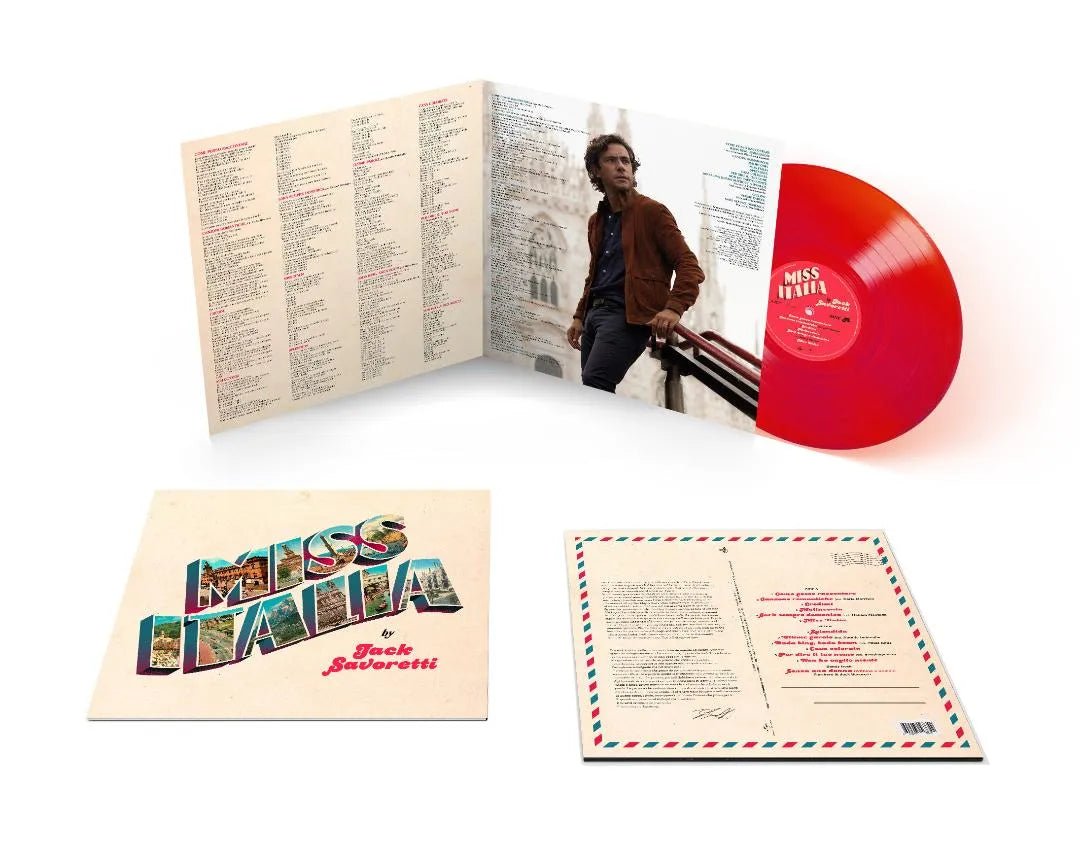 Jack Savoretti - Miss Italia LP Red Vinyl - 2 - LP - Orchard Records
