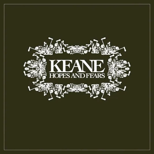 Keane Hopes And Fears CD album cover artwork piano rock debut release