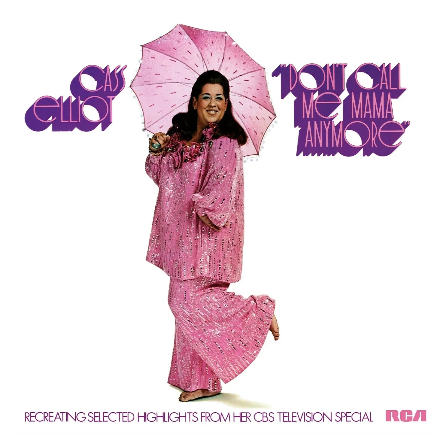 Cass Elliot – Don’t Call Me Mama Anymore limited edition translucent purple vinyl album cover

