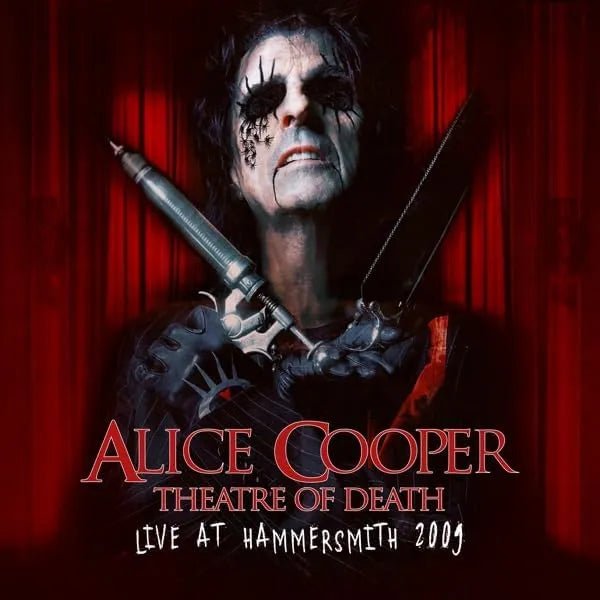 Alice Cooper - Theatre Of Death: Live At Hammersmith 2009 2 LP Red Vinyl + DVD Set - 1 - LP - Orchard Records