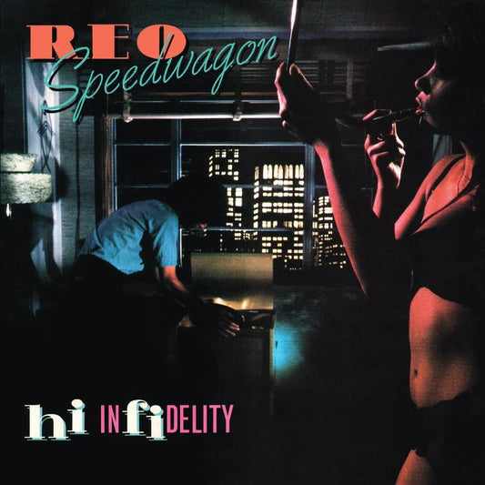 REO Speedwagon Hi Infidelity LP Sea Glass vinyl classic rock album cover