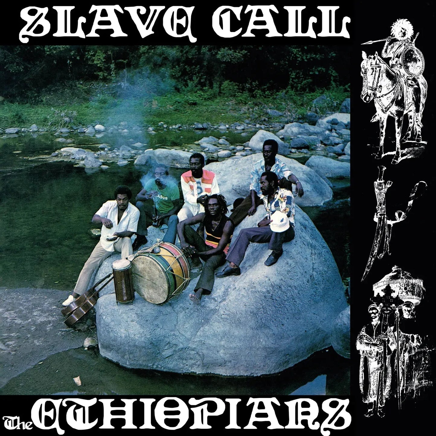 Black Uhuru Slave Call limited edition orange vinyl with deep Nyabinghi reggae.