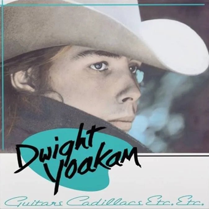 Dwight Yoakam - Guitars, Cadillacs, Etc., Etc. LP Light Blue Vinyl - 3 - LP - Orchard Records