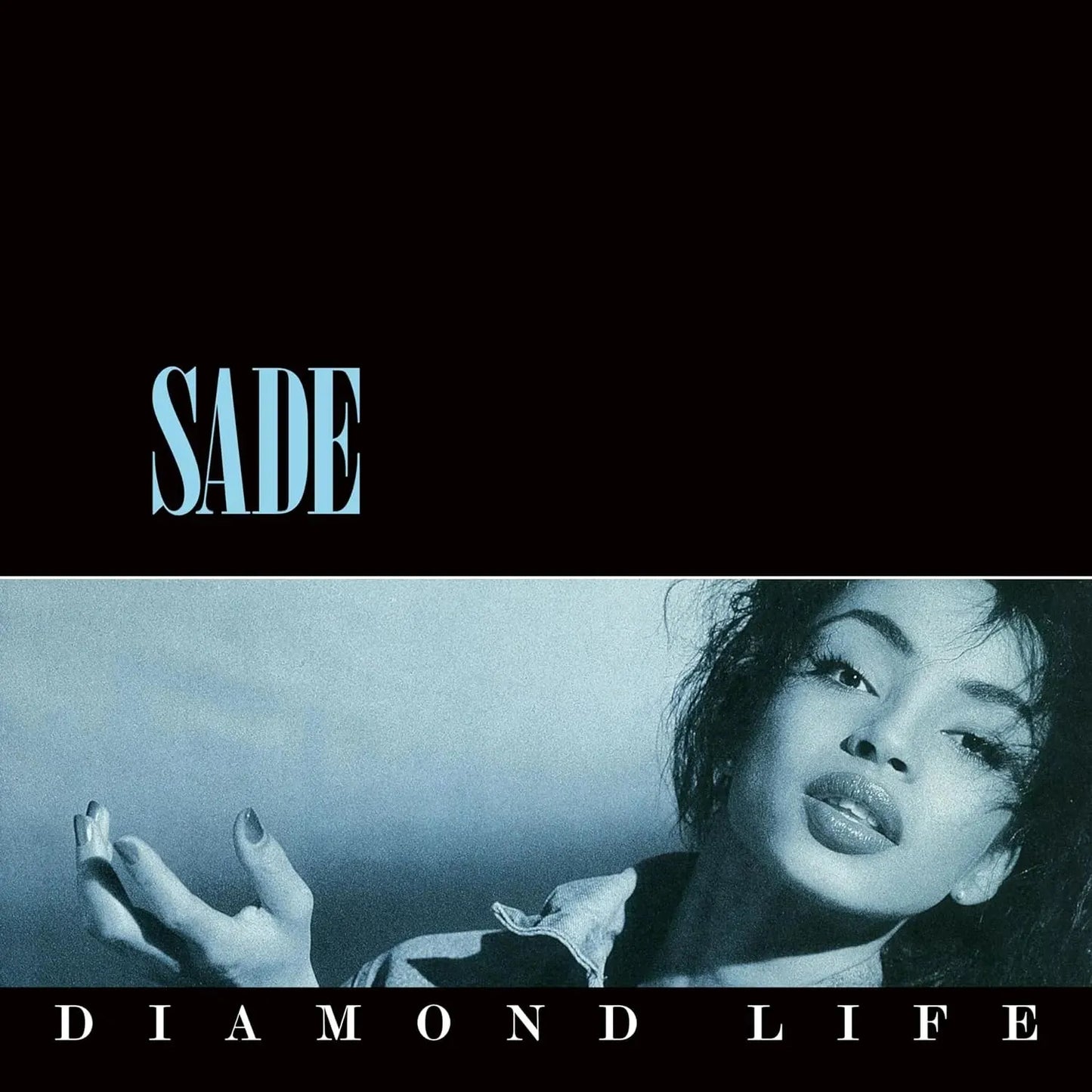 Diamond Life vinyl artwork featuring Sade Adu in elegant monochrome styling