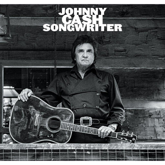 Johnny Cash Songwriter album cover featuring rediscovered 1993 recordings