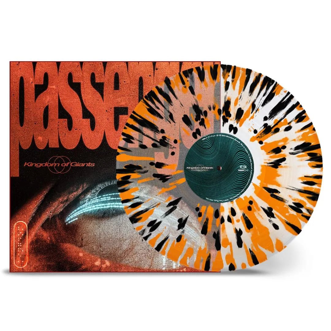 Kingdom Of Giants - Passenger LP Clear Orange & Black Splatter Vinyl - 2 - LP - Orchard Records