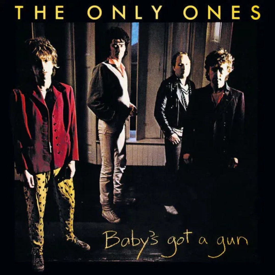 The Only Ones Baby’s Got A Gun silver & black marbled vinyl LP