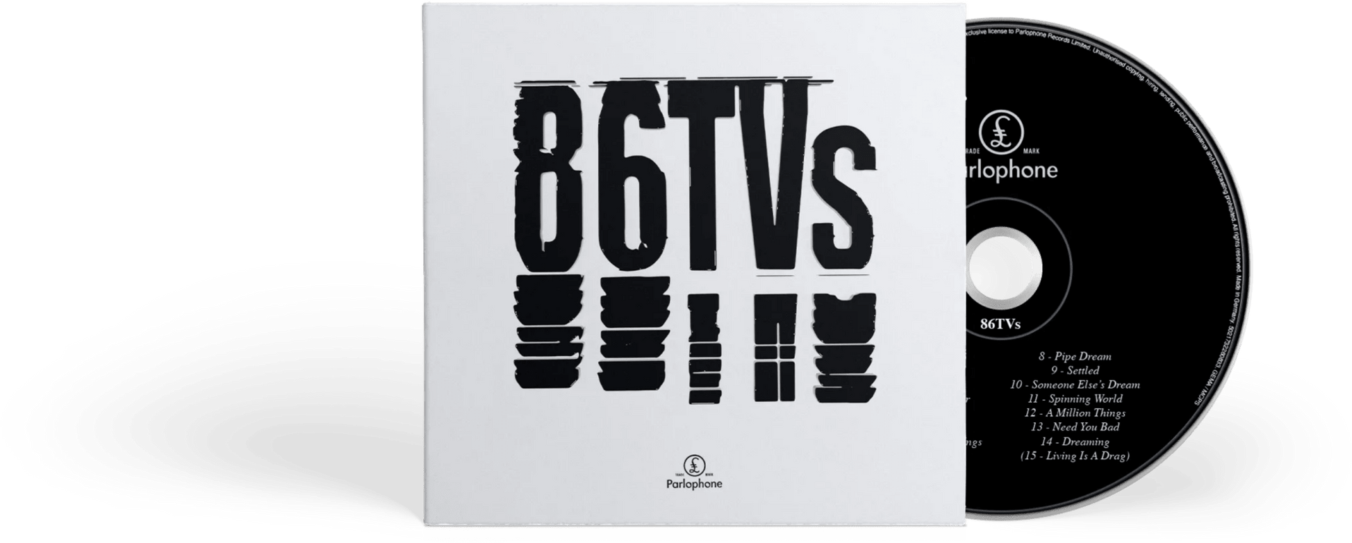 86TVs vinyl LP debut album with post-punk energy and rich four-part harmonies