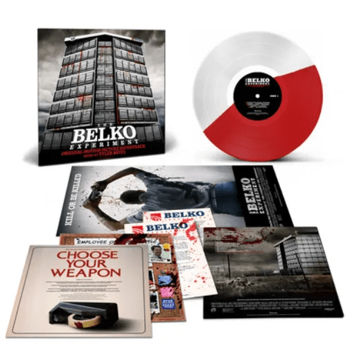Tyler Bates - The Belko Experiment Soundtrack LP Red & White Vinyl - 4 - LP - Orchard Records