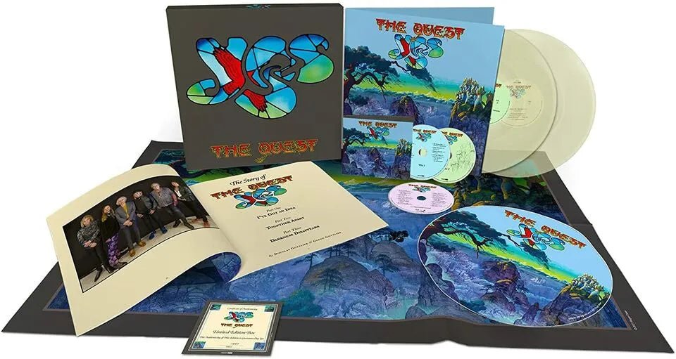 Yes - The Quest 2 LP 2 CD + Blu - Ry Box Set - 2 - LP - Orchard Records