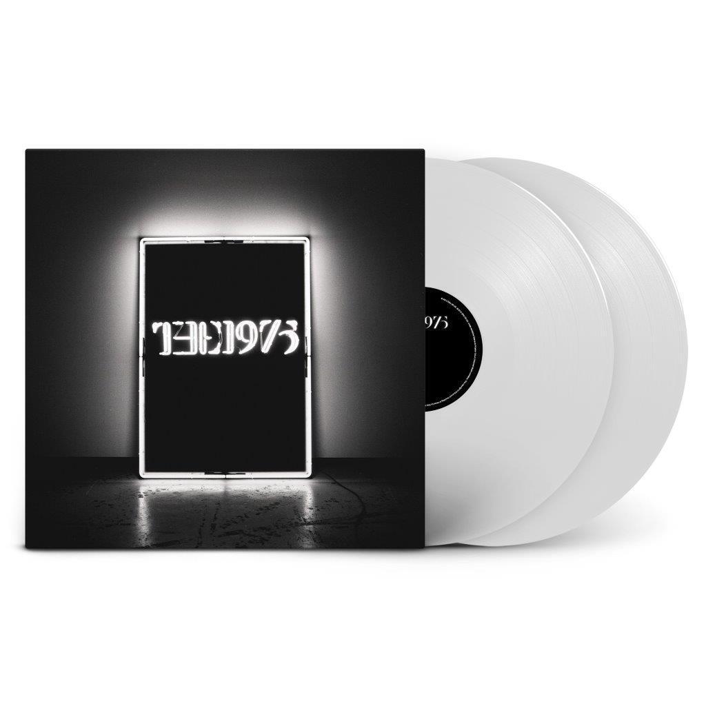 Limited edition double LP set of The 1975 debut album available here on white vinyl.