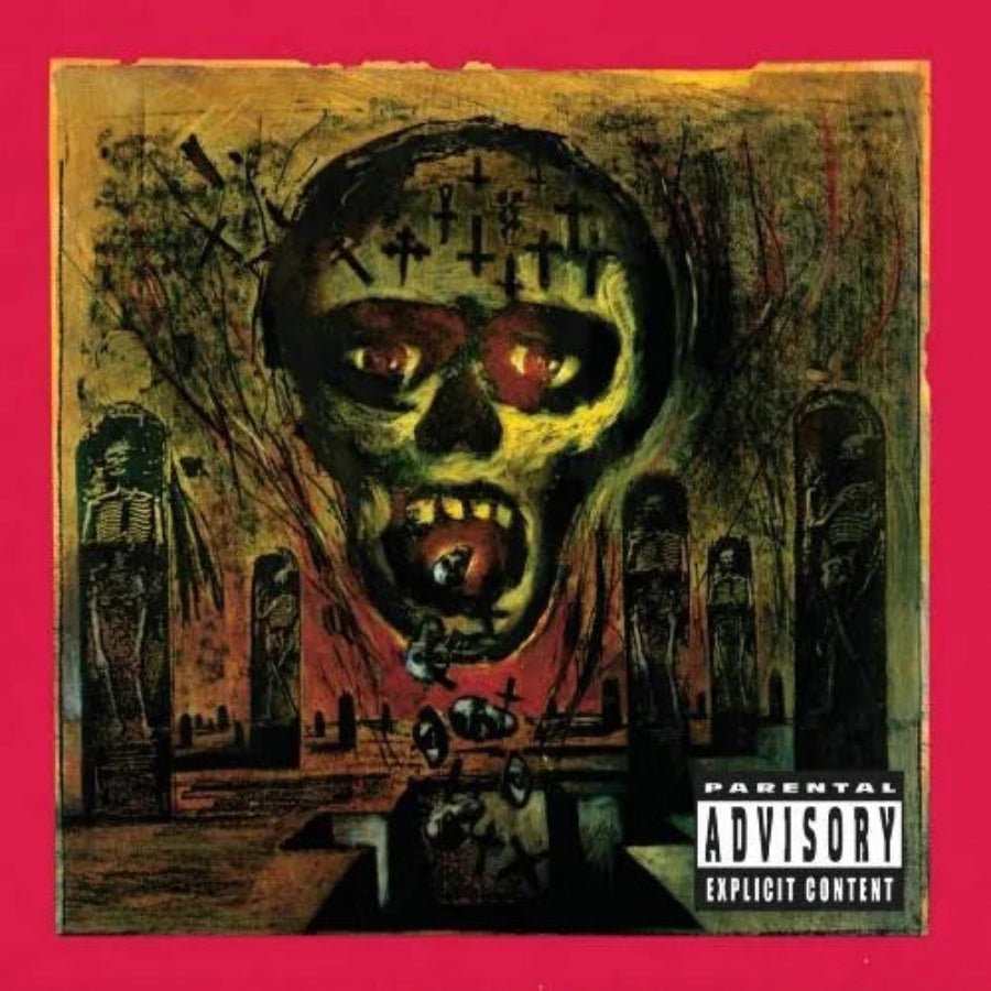 Slayer Seasons In The Abyss album featuring classic thrash metal tracks.